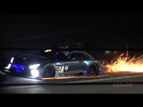 24 Hours Of Spa Francorchamps 2021 |Night Impression At Raidillon|
