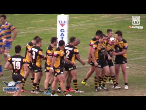 2016 Newcastle RL Round 11 1st Grade Highlights - Lakes United Seagulls v Cessnock Goannas