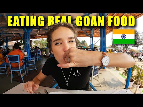Trying Goan Food for the First Time! / Goa India!