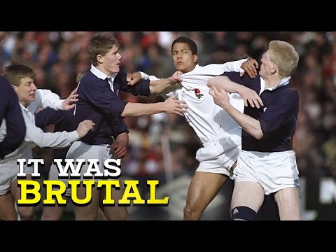 Rugby's Most Violent Match of ALL TIME | Scotland vs England 1990
