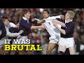 Rugby S Most Violent Match Of ALL TIME Scotland Vs England 1990