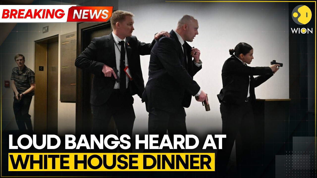 Loud Bangs Heard at White House Correspondents' Dinner | WION Breaking
