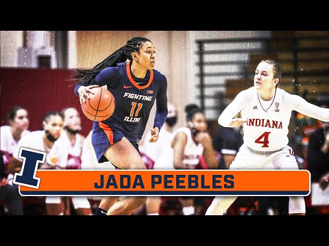 2024 Senior Highlights: G Jada Peebles | Illinois Women's Basketball