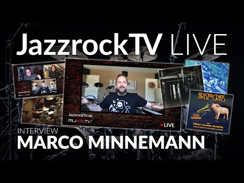 JazzrockTV LIVE – MARCO MINNEMANN Interview