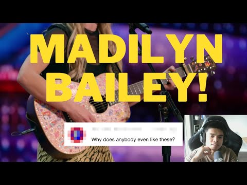 Madilyn Bailey Uses Hate Comments Into a SONG! America's Got Talent 2021 | REACTION