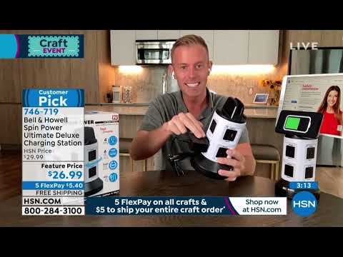 Chad Allen® (TVchad®) and Sarah Anderson present Spin Power Ultimate Deluxe on HSN