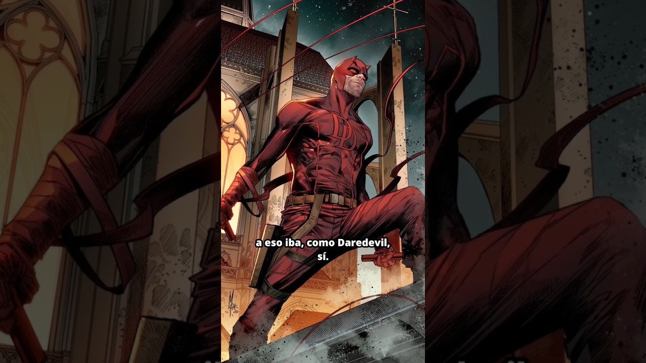 Explicando los poderes de daredevil en la vida real #ceguera #inclusión #sociedad  #discapacidad