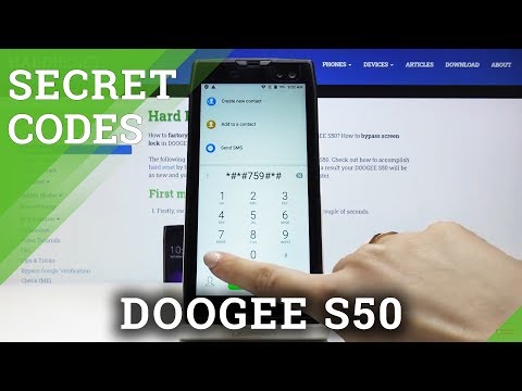 Secret Codes for DOOGEE S50 – Testing Menu / Service Mode
