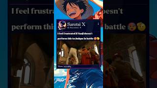 I feel frustrated if Sanji doesn’t perform this technique🫡 #sanji #onepieceliveaction #onepiece