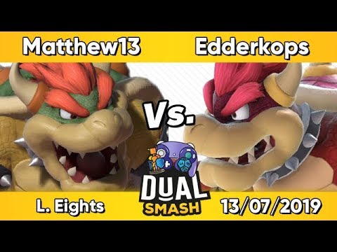 [Dual Smash #8 Arcadian] Matthew13 (Bowser) Vs. Edderkops (Bowser) - Losers Eights