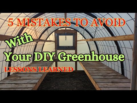 Watch This BEFORE Building Your Cattle Panel Greenhouse