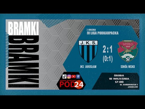 [2025-09-10]🔶📺BRAMKI  ⚽ JKS Jarosław 🆚  SOKÓŁ Nisko