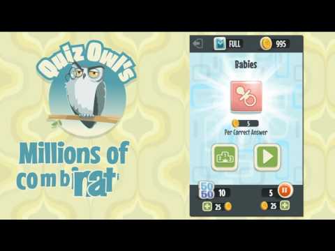 Quiz Owl's Animal Trivia - Free Animal Facts Game Video