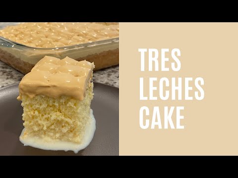 How to make a Tres Leches Cake | Step by Step | Easy Recipe for the Best Tres Leches Cake
