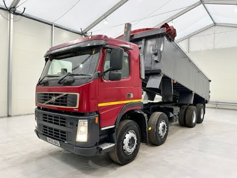 NK05 BKD - Volvo FM12 380 8x4 Day Cab Tipper | Law Truck Centre UK