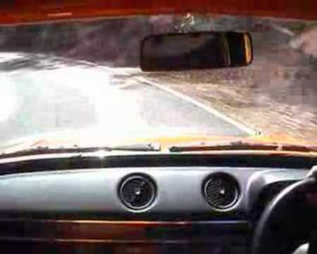 Ford Escort MK1 RS2000 in-car Mt Cotton Hillclimb