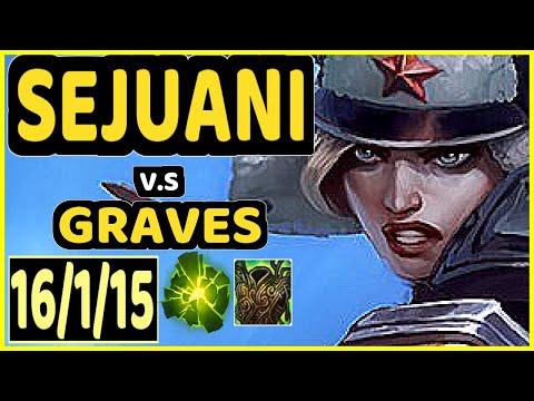 NJI (SEJUANI) vs GRAVES - 16/1/15 KDA JUNGLE GAMEPLAY - EUW Ranked GRANDMASTER