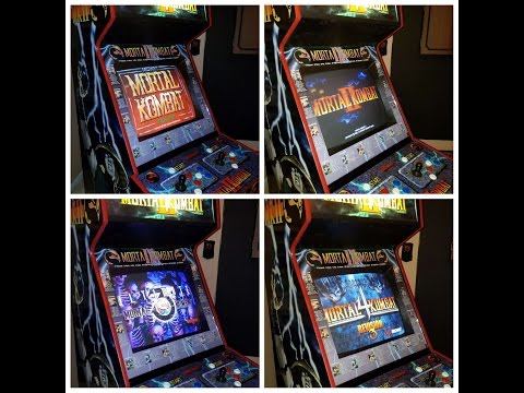 Mortal Kombat 1, 2, 3, 4, Pandora's Box 4, and MAME (3149-in-1) in ONE MACHINE! Jamma Switcher!