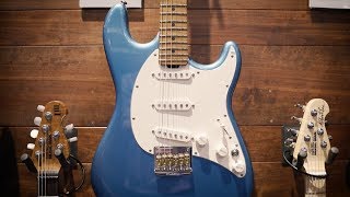 Video thumbnail for Ernie Ball Music Man: Hunter Hayes Artist Series Cutlass Unveil NAMM 2019 by Ernie Ball