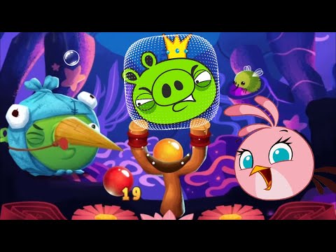 AB POP Angry Birds Level 218-219 game play hard level Win Win with high score!