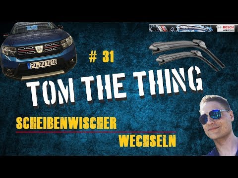 Dacia Sandero Stepway II Tutorial #31Change windscreen wiper [Bosch AeroTwin]