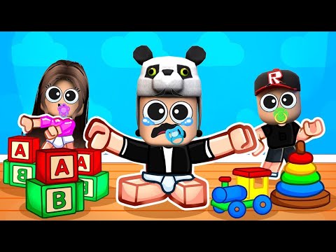 ROBLOX BEBEK BAKIM EVİNE GİTTİK! (DAYCARE STORY)