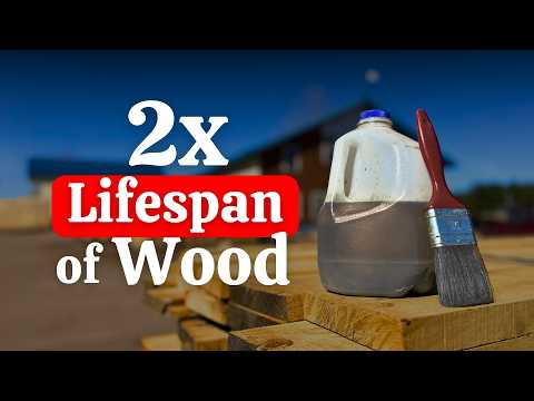 Grandpa's Wood Preservation Method Just Got An Upgrade!