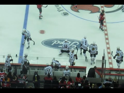 Blackhawks @ Devils - Hawks Hit the Ice - 2nd period - October 15 2021