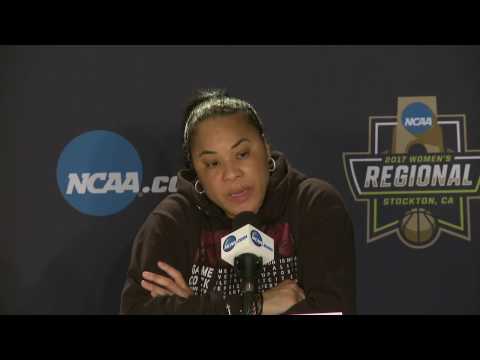 News Conference: South Carolina vs. Quinnipiac Sweet Sixteen Postgame