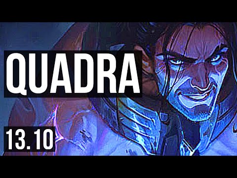 SYLAS vs KHA'ZIX (JNG) | Quadra, 67% winrate, Godlike | KR Challenger | 13.10
