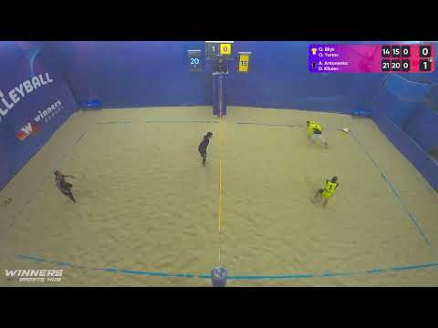 19:50 O. Bilyk / O. Yurtov - A. Antonenko / D. Kliuiev 17.12.2022 | Winners Beach Volleyball