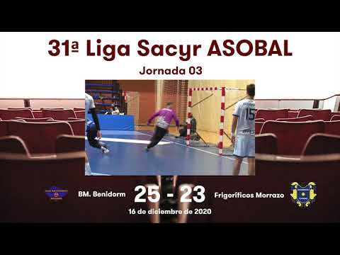 31ª Liga Sacyr ASOBAL J03: BM. Benidorm - Frigoríficos Morrazo 25-23