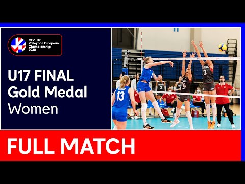 Gold Medal Final: Turkey vs. Russia – #EuroVolleyU17W