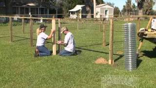 Dog Kennel Fence Installation Part 2 of 2