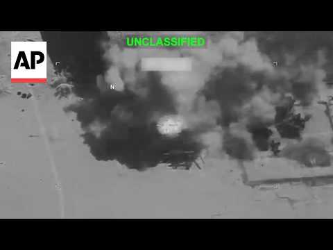 US military releases video showing strikes on Iran for 11th straight night