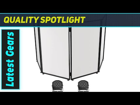 DJ Event Facade Scrim Booth: The Ultimate Mobile DJ Setup