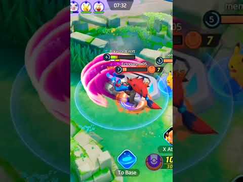 🔥 Krama Is Real In Pokemon Unite 🔥 #poketuber #pokemonunite #pokémon #gaming #shorts