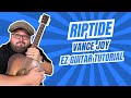 Riptide EASY Guitar Tutorial How To Play Riptide By Vance Joy Chevans Music
