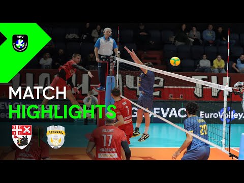 Highlights | Radnicki KRAGUJEVAC vs. Azerrail BAKU | CEV Champions League Volley 2026