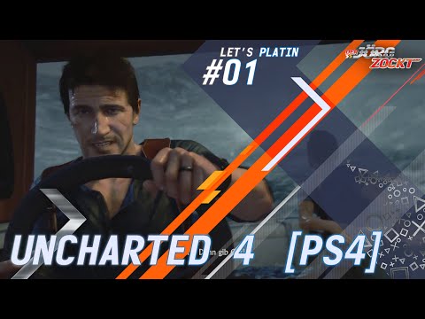 Let‘s Platin - Uncharted 4 [PS4] - Folge 01 - Auf ins Abenteuer [HD] [Deutsch]
