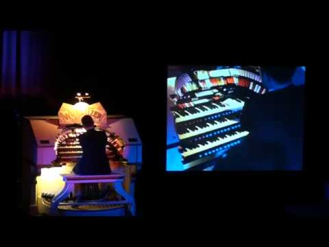 RICHARD HILLS at the ORION WURLITZER ORGAN  Part 1