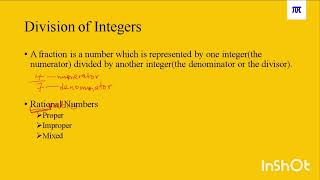 DIVISION OF INTEGERS MADE EASY! 🧮🔥 | Learn to Divide Fractions