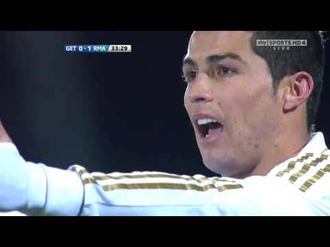 Cristiano Ronaldo Vs Getafe Away HD 720p (04/02/2012)