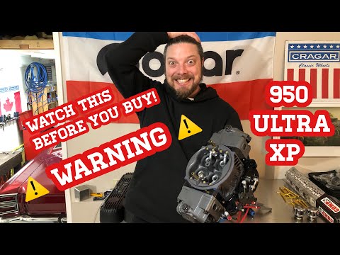 Review, features, and a Warning! Holley 950 Ultra XP carburetor