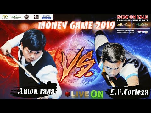 【Pool Live】Money Game 2019 - Anton Raga 🆚 Lee Vann Corteza - 10 Ball Race 21