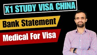 Bank Statement & Medical for study visa China | Fullyfunded & Partial Funded Scholarship
