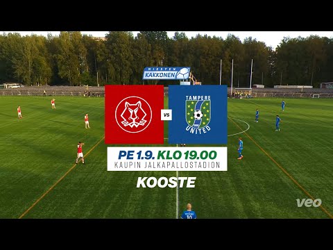 KOOSTE: Ilves-Kissat - TamU / Kakkonen / 1.9.2023 / Kaupin jalkapallostadion