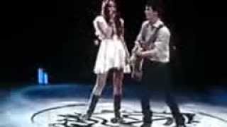 Miley Cyrus   Nick Jonas  Before the Storm  LIVE   HQ Video   Sound