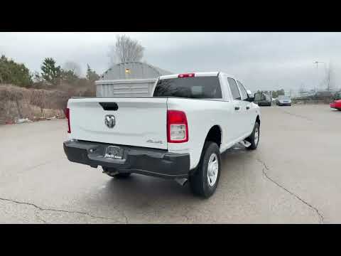 2021 Ram 3500 Tradesman 4x4 Crew Cab 6'4" Box in White for sale at Finch Chrysler Dodge Jeep Ram Ltd in London, ON