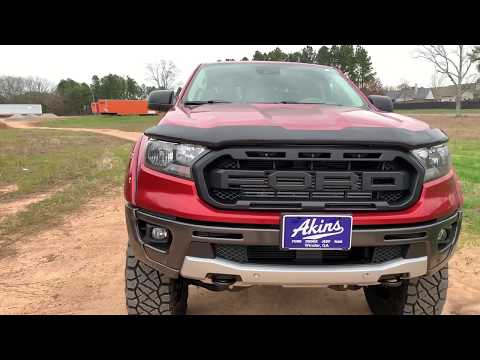 6 Inch BDS Suspension Lift 2019 Ford Ranger Akins FX4 Fuel Rebel Nitto Ridge Grappler 6” Kit